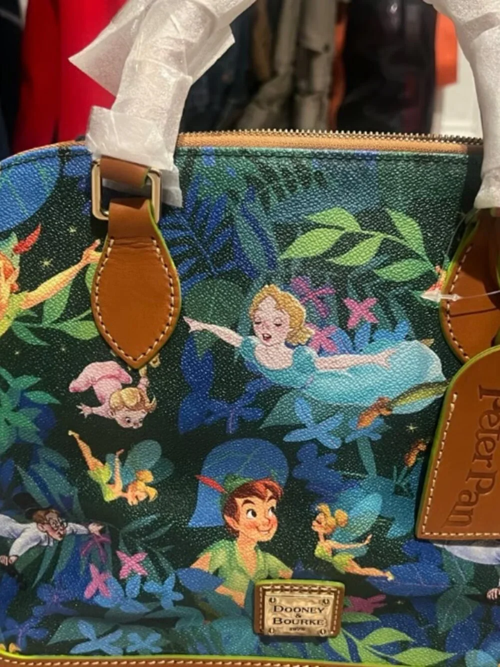 Disney Dooney and Bourke Peter Pan
